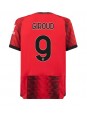 Moški Nogometna dresi replika AC Milan Olivier Giroud #9 Domači 2023-24 Kratek rokav